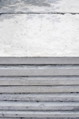 Precast concrete slabs used for construction floor.