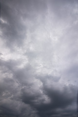 Fototapeta premium Beautiful heavy rain clouds