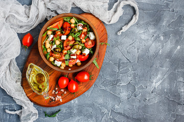 Spring vegetable salad