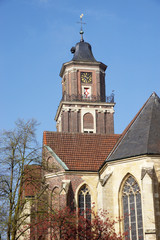 Fototapeta na wymiar Pfarrkirche St. Lamberti in Coesfeld, Nordrhein-Westfalen