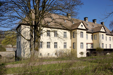 Fototapeta na wymiar Schloss Wocklum in Balve, Nordrhein-Westfalen