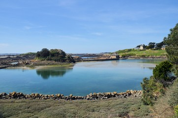 Obraz premium ile de brehat, bretagne