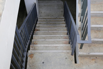 Fototapeta premium stairwell in building.