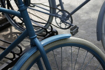 Fototapeta na wymiar Bicycles 