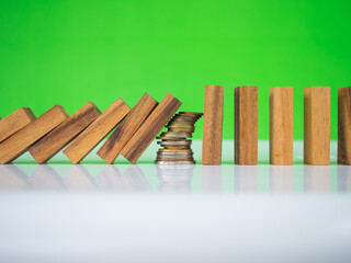 Money is stoping domino the effect