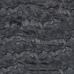 Black slate rock for design website,  backgrounds. Seamless square texture, tile ready.