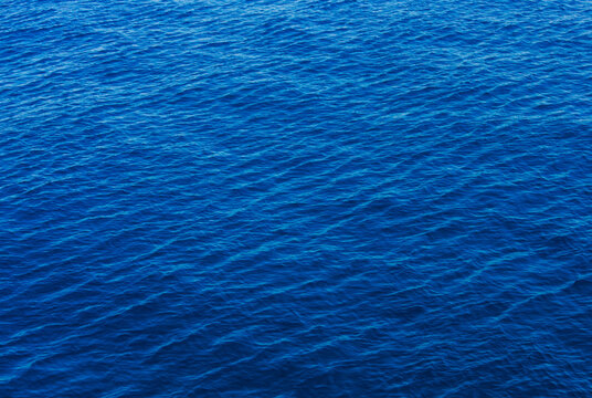 Sea surface aerial view