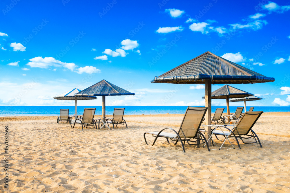 Wall mural Tropical beach