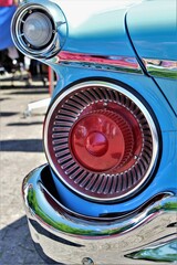 An image of a classic car fin, vintage - us classic car