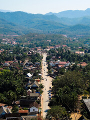 Fototapeta na wymiar Luang Prabang landscape