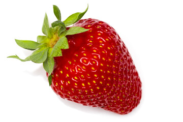 Strawberry isolated on white background. Clipping Path