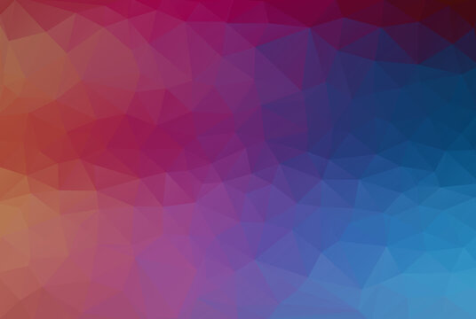 Original gradient color background with triangle shape