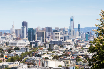 Fototapeta premium Widok na miasto San Francisco