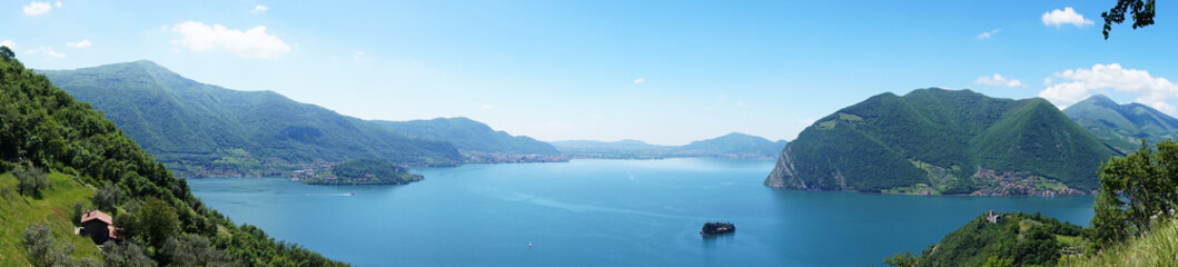 Fototapeta premium Lake panorama from 