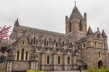Fototapeta premium cathédrale Christ Church, Dublin, Irlande