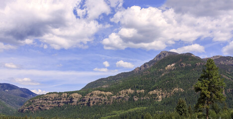 Fototapeta na wymiar San Juan Mountains in Colorado