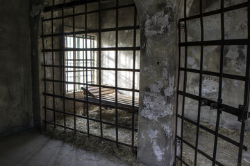 Medieval prison cell