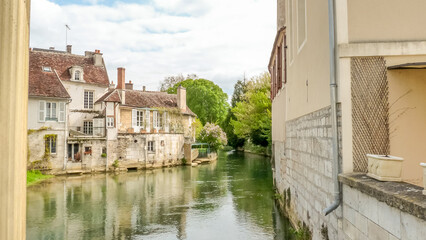 Fototapeta na wymiar Tonnerre, Yonne, France