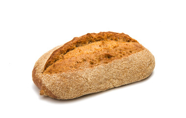 Loaf of bread isolated