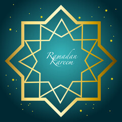 Fototapeta premium Illustration for month of Ramadan