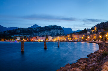 Torbole (Lago di Garda) at twilight