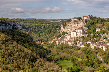 Fototapeta na wymiar village de Rocamadour, France