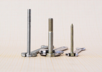 Spanners and bolts on graph paper