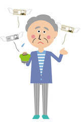 ポップな家族　祖父　お金が無い