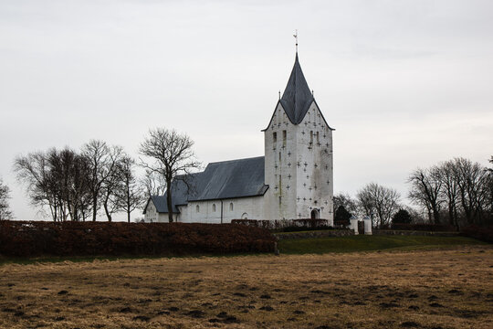 Vester Vedsted Kirke, Wadden sea, Denmark