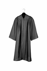 Black graduation gown