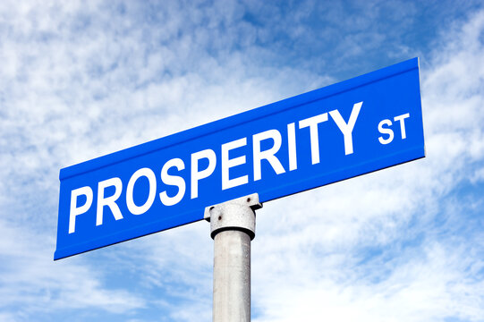 Road to Success Street Sign