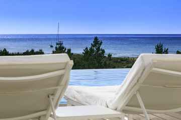 Infinite pool Formentera