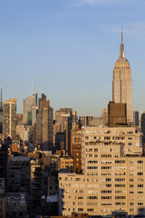 Empire State Building Midtown Manhattan Skyline New-York
