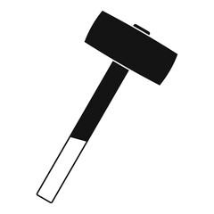 Sledgehammer icon simple