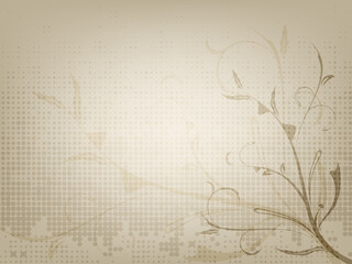 vintage ornamental old paper background