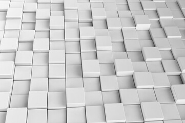 Abstract background made of 3d cubes