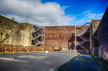 Thompson Graving Dock, where the Titanic was built, Belfast