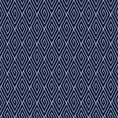 Seamless Blue Chinese Background check geometry spiral vortex line