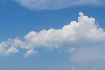 Blue sky with clouds background