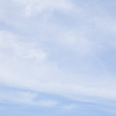 Natural background of blue sky and cloud