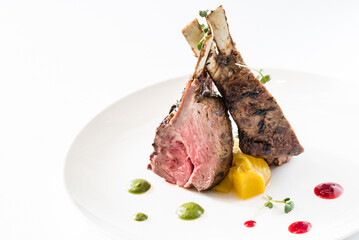Grilled Rack of Lamb