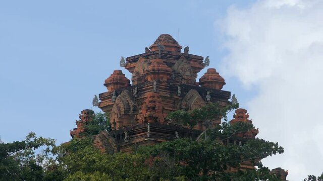 Po Nagar Temple, Nha Trang, Vietnam in 4k