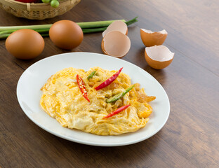 omelet, made It's easy and nutritious