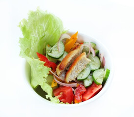 Salad vegetables  mixed for healthy.