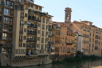Fototapeta na wymiar Häuser in Florenz