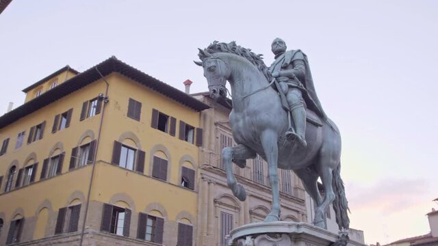 Equestrian Monument of Cosimo I, Piazza della Signoria, Florence, Italy