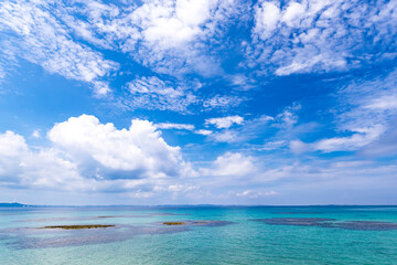Fototapeta na wymiar Sea, coast, landscape. Okinawa, Japan, Asia.