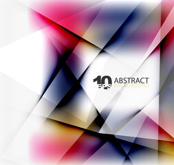 Hi-tech or business futuristic blurred template