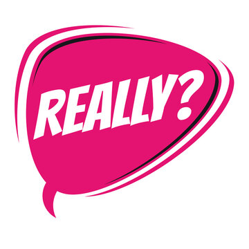 really retro speech balloon