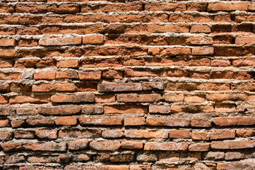 Old brick wall texture in a background